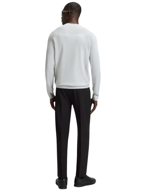 Pantaloni con fit affusolato in tessuto elasticizzato idrorepellente Boss Green | 50539085001